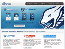 Tablet Screenshot of impeks.com